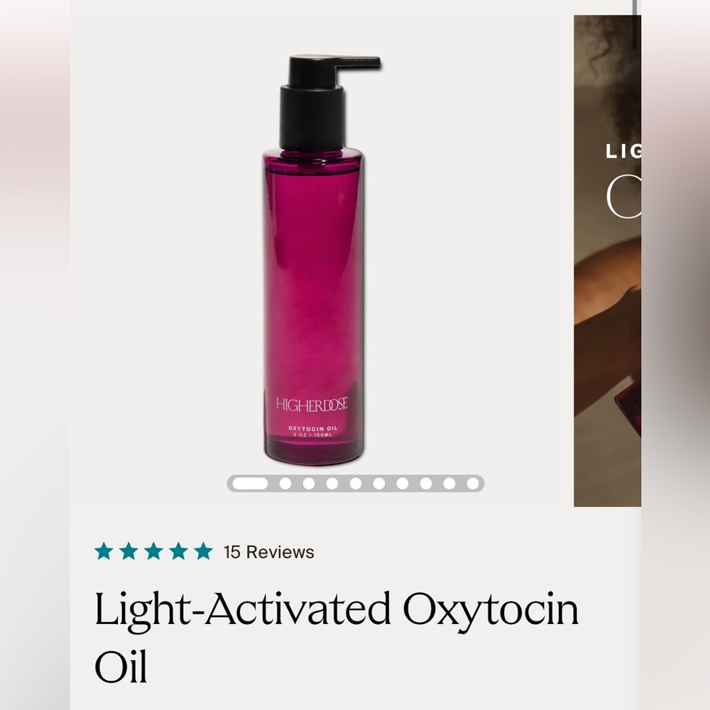 Higher dose Oxytocin Oil - new in box
